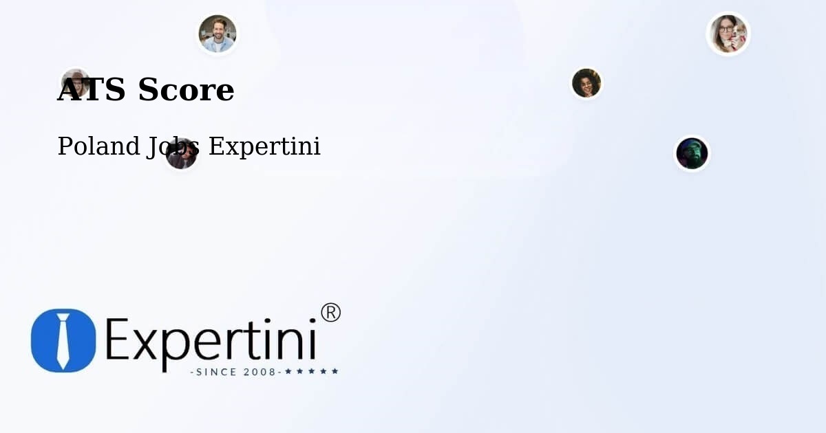 Resume ATS Score & Job Description Match Tool – Libiąż - Poland Jobs Expertini