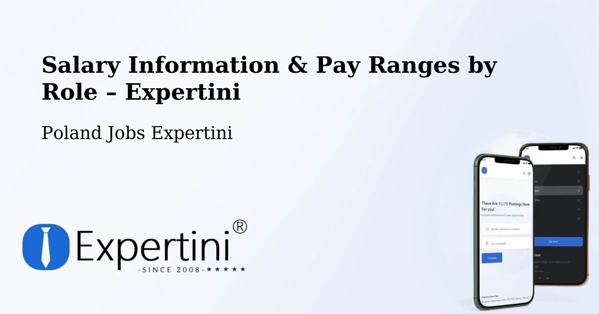 Salary Information & Pay Ranges – Libiąż - Libiąż, Poland Jobs Expertini