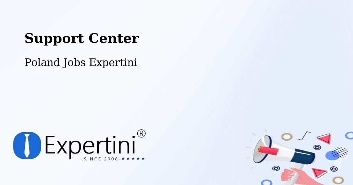 Support Services – Libiąż - Poland Jobs Expertini